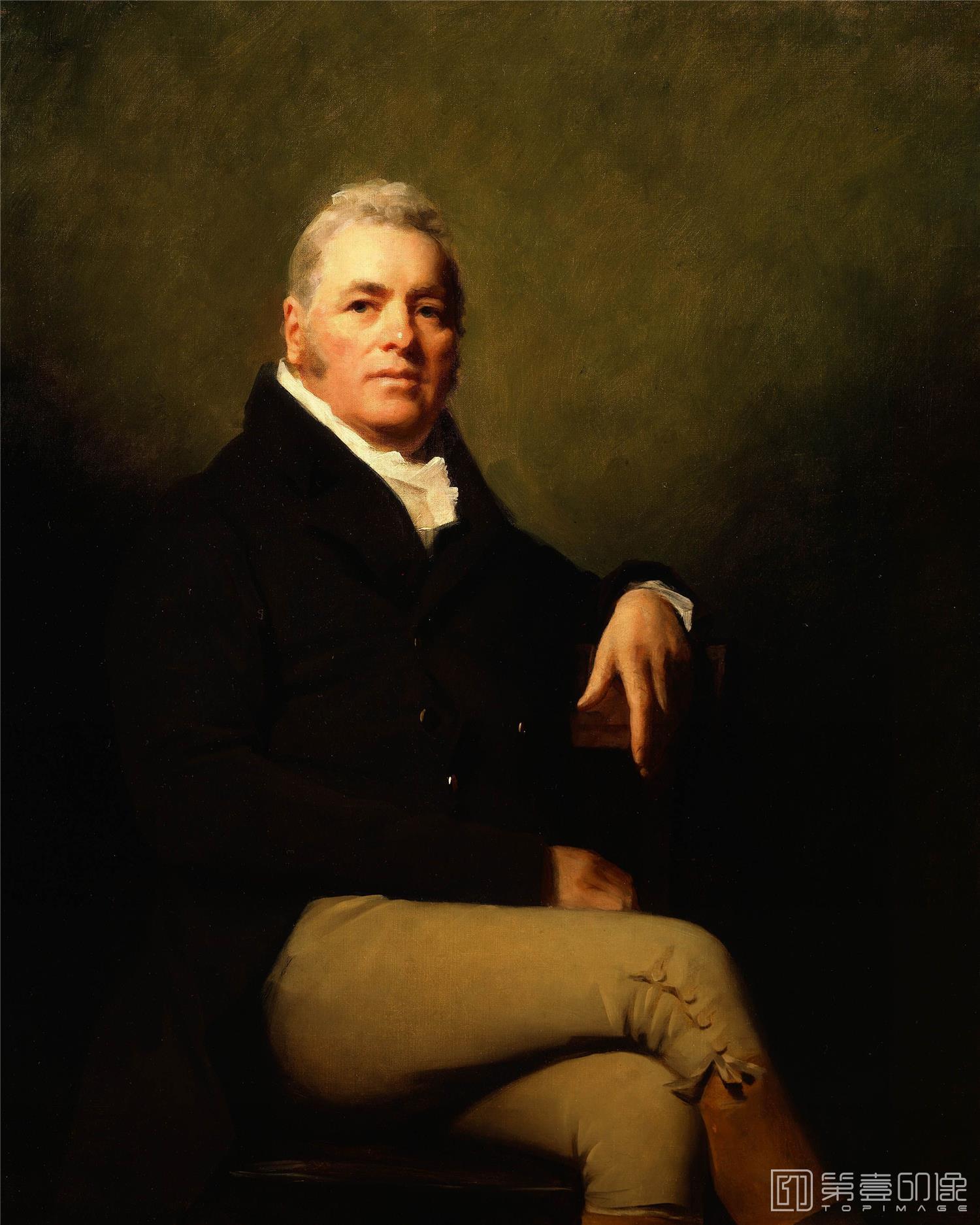 油画-美国弗里克美术馆藏画-Sir Henry Raeburn - James Cruikshank, 1805-1808-180